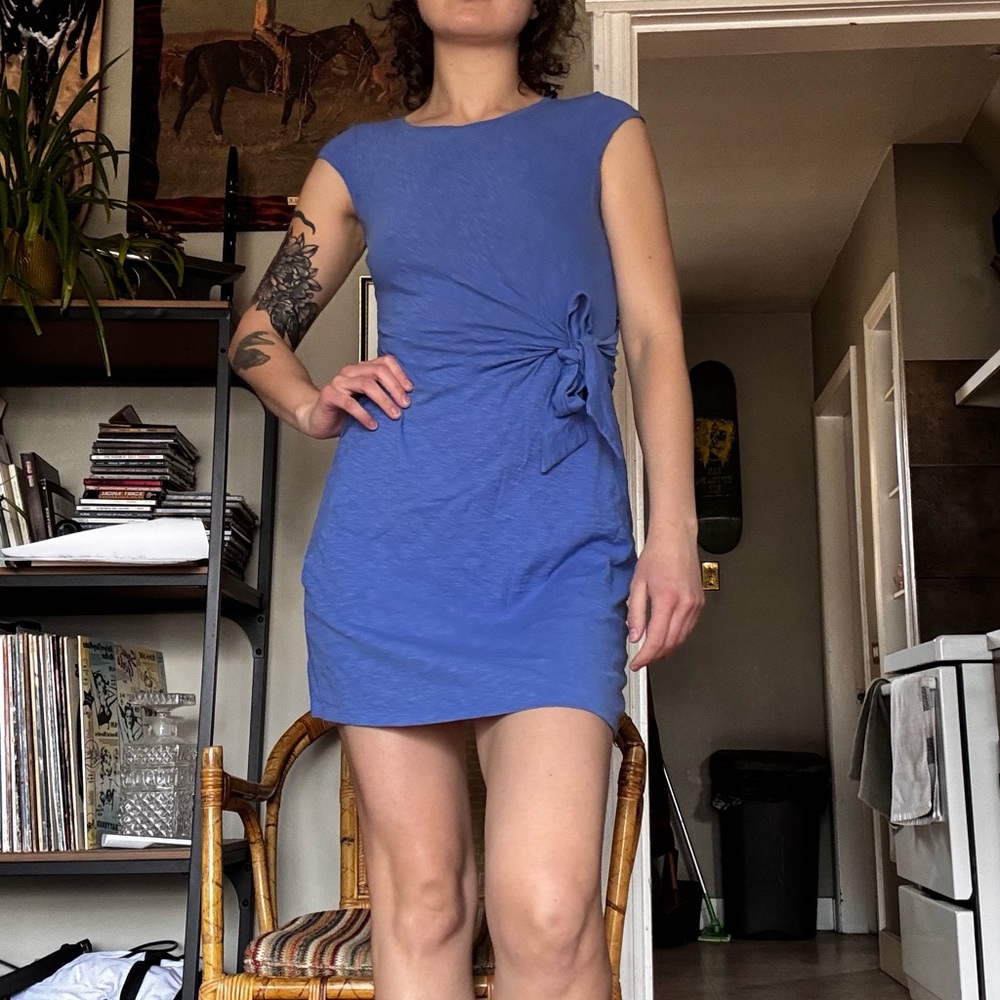 Blue Mini Dress